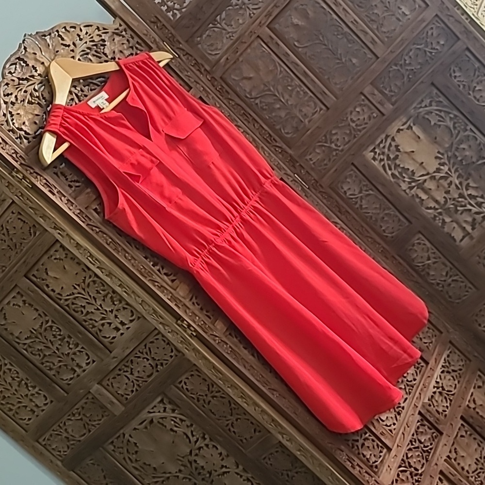 Red dress